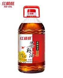 红蜻蜓淳香菜籽油5L